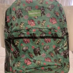 New Minecraft Kids Backpack 