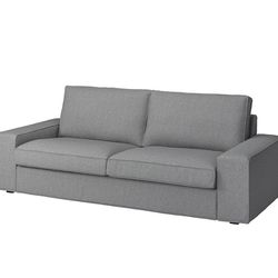 KIVIK Sofa cover, Tibbleby beige/gray