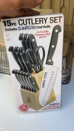 Master Chef 15-Piece Cutlery Set with Block