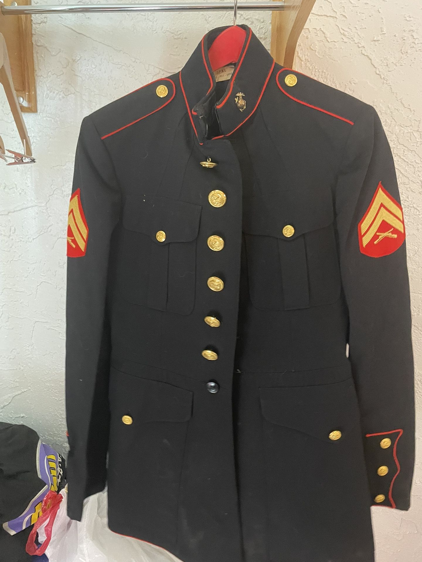 Slightly Used Marine Corps Dress Uniform 