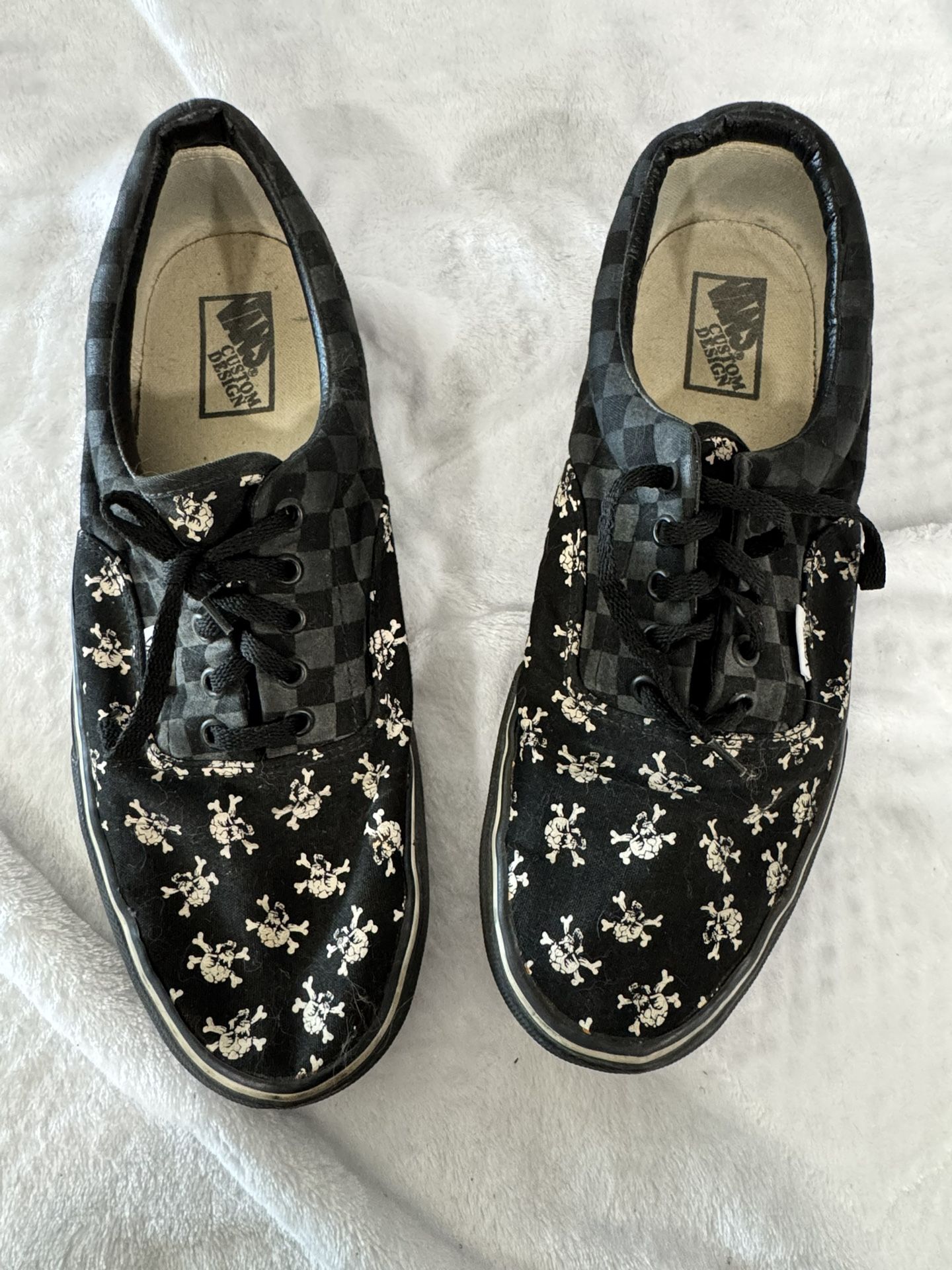 Vans Era Checkered skulls