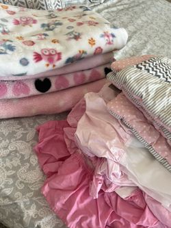 Baby Girl Blankets/ Bedding