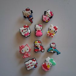 Hello Kitty Croc Charms 