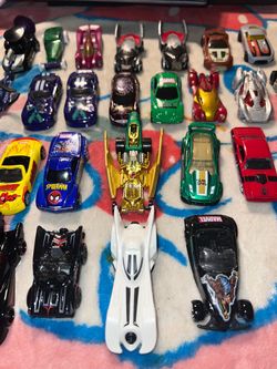 Hot Wheels Marvel Die-Cast Car Collection Lot