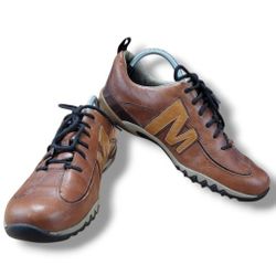 Merrell Shoes Size 9.5 Mens Merrell Performance Footwear Downforce Shoes Leather Men's Shoes