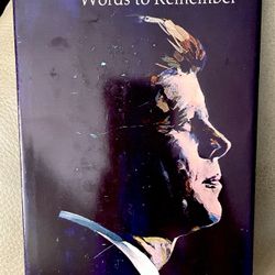 John F. Kennedy: Words to Remember  1967 Illustrated HC/DJ Vintage