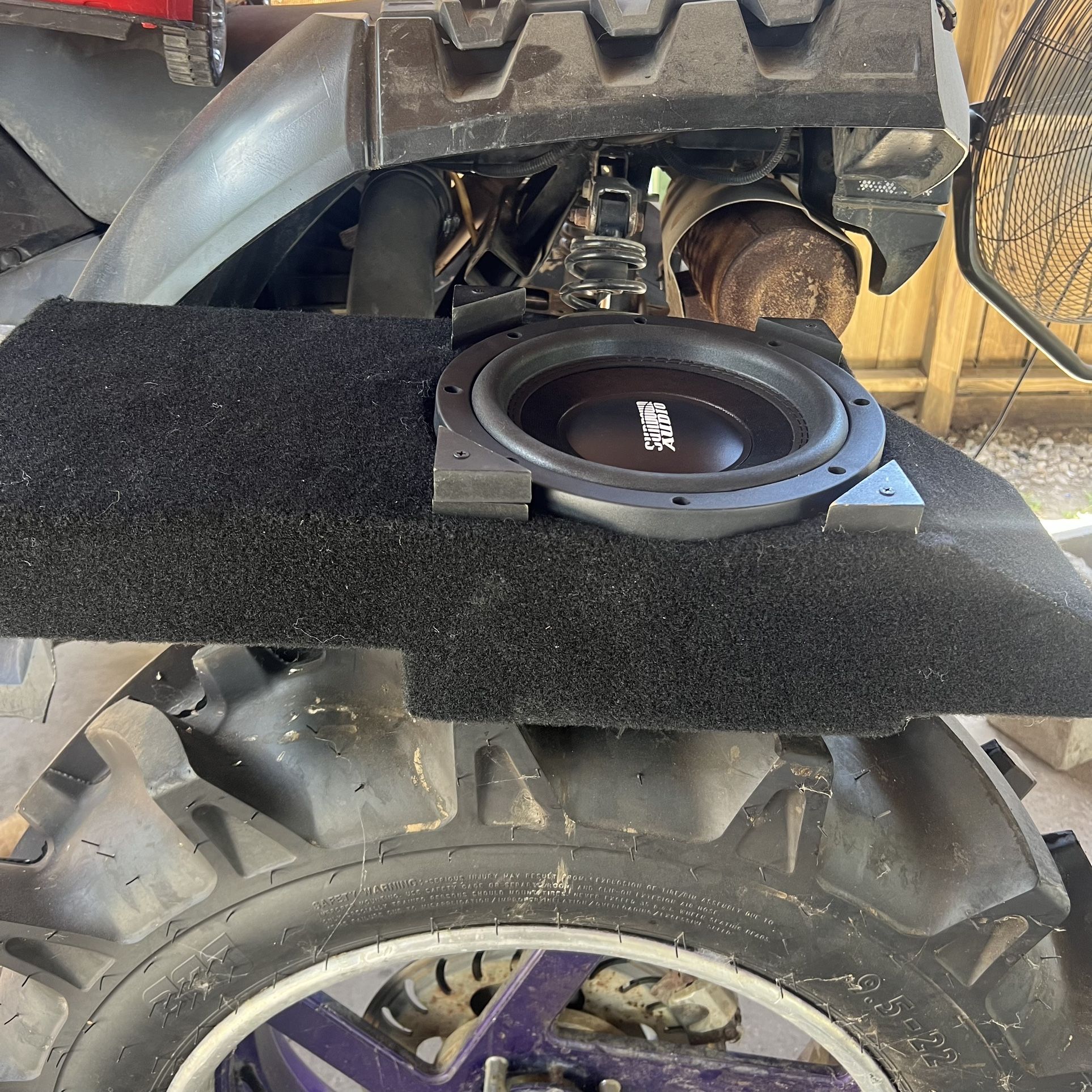 Tahoe Center Console Sub Box