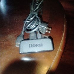 Roku With Wires 