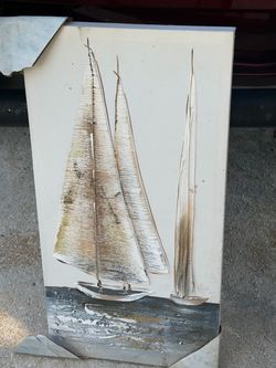 New Sailboat Canvas Wall Art