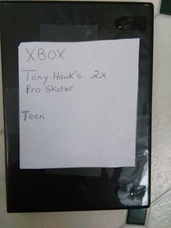 Xbox Tony Hawk's Pro Skater 2x