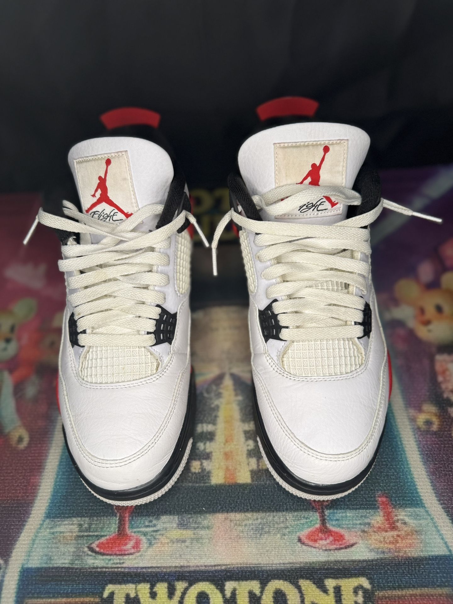 Jordan 4s Red Cements