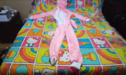 Pink Dinosaur Adult Costume Size Medium