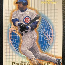 Sammy Sosa 2001 Upperdeck Baseball MVP #ST19 SUPER TOOLS INSERT! CUBS! 