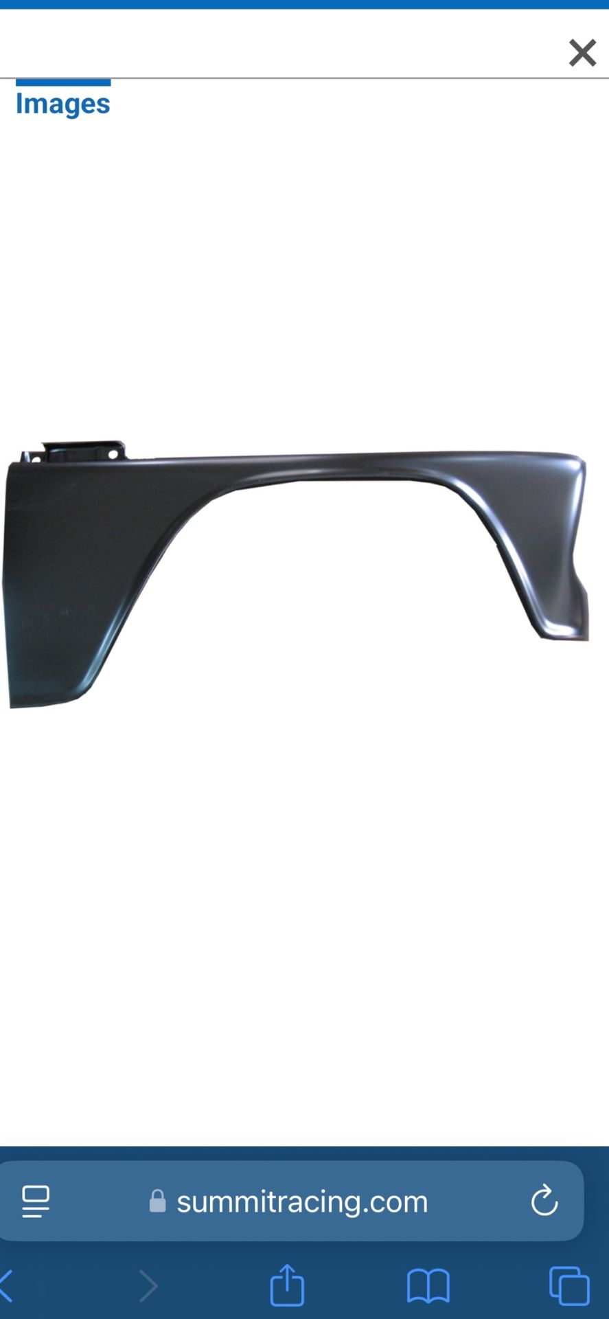 C10 Passenger Front Fender 60-66 