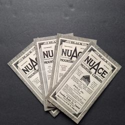 NuAce Mounting Corners Photo Scrap Book - Vintage - New - Sealed - 5 Packs Total (4 Pictured)