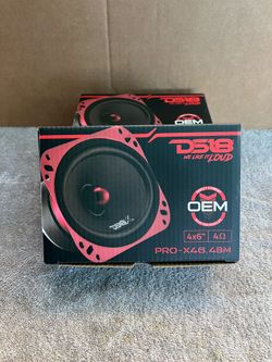 DS18 4x6” Speakers