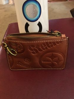 Pittsburgh Steelers coin wallet.