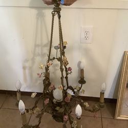 Capodimonte Hanging Light Fixture.