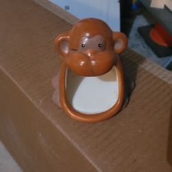 Monkey Ceramic Sponge Holder