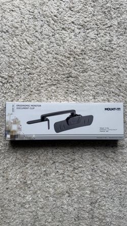 Office clearing! Monitor Document Clip, Mount-It!