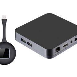1080P Wireless HDMI Transmitter and Receiver, Wireless Screen Mirroring Device with Airplay, Miracast and DLNA Wireless Display Adapter for TV, Monito