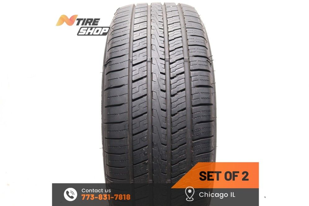 Set of 2 Used 9.5/32 235/55R18 100V Falken Pro G5 CSV