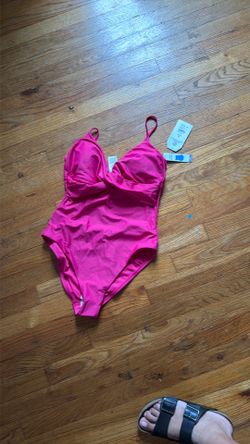 Pink swimsuit