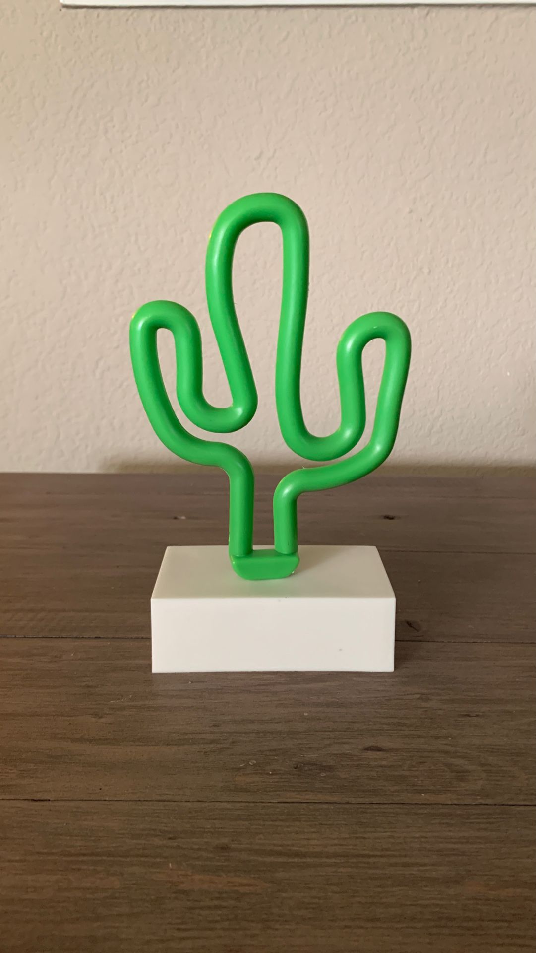 Light up cactus
