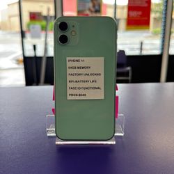 iPhone 11 64GB Memory, Grade A Factory Unlocked