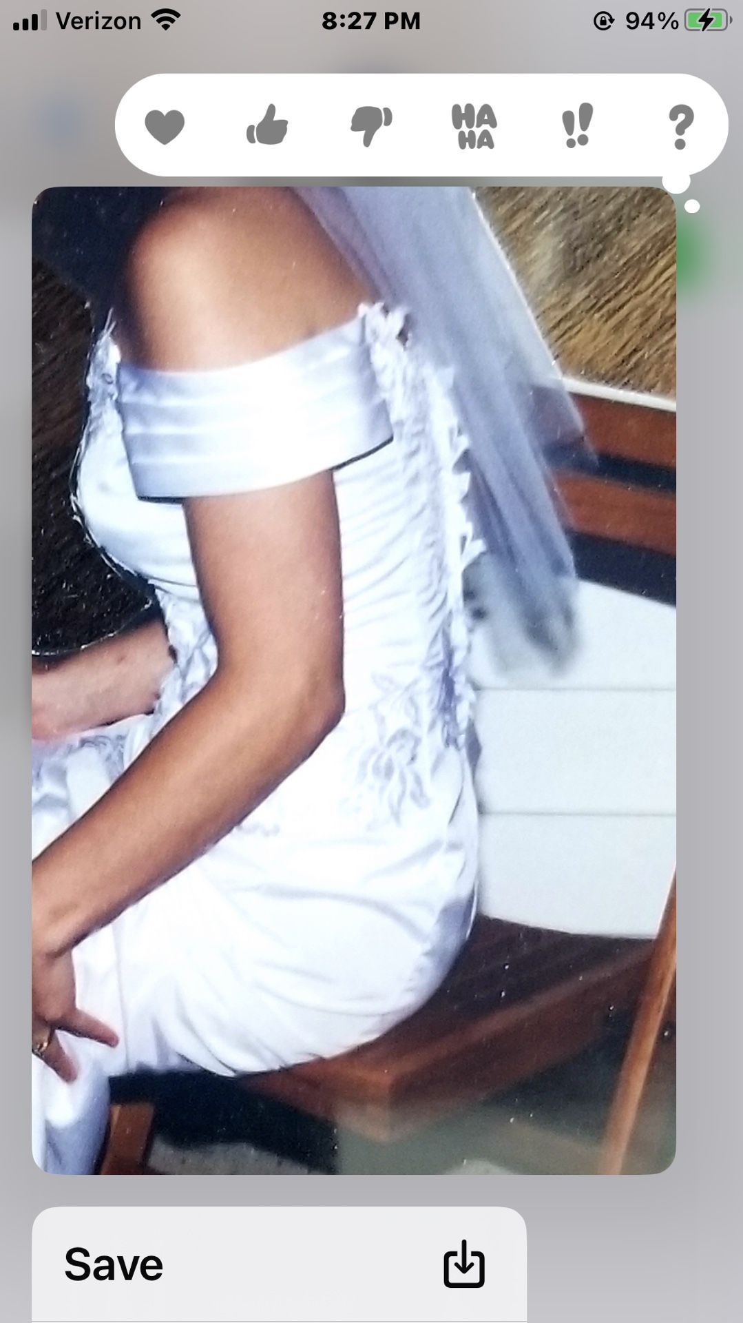Custom Bridal Dress , Size 7 Really Not Sure 