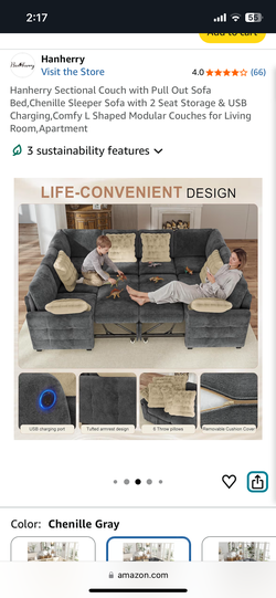 Sectional couch