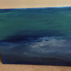 Original Painting On 20 X 16 in Canvas