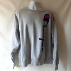Champion men's gray sweatshirt size 3XL