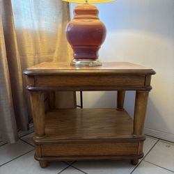Wooden Side Table 