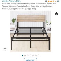 Barely Used Bed Frame 