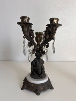 Authentic L&L Cherub Candelabra