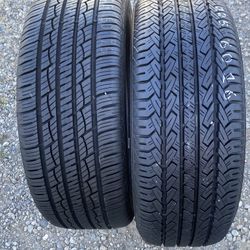 (TWO) TIRES - P225 60 16