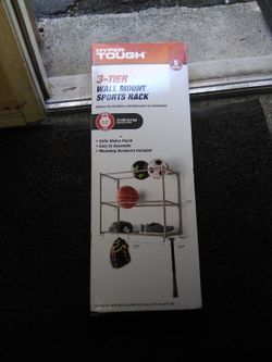 Wall Mount Sports Rack Organizer