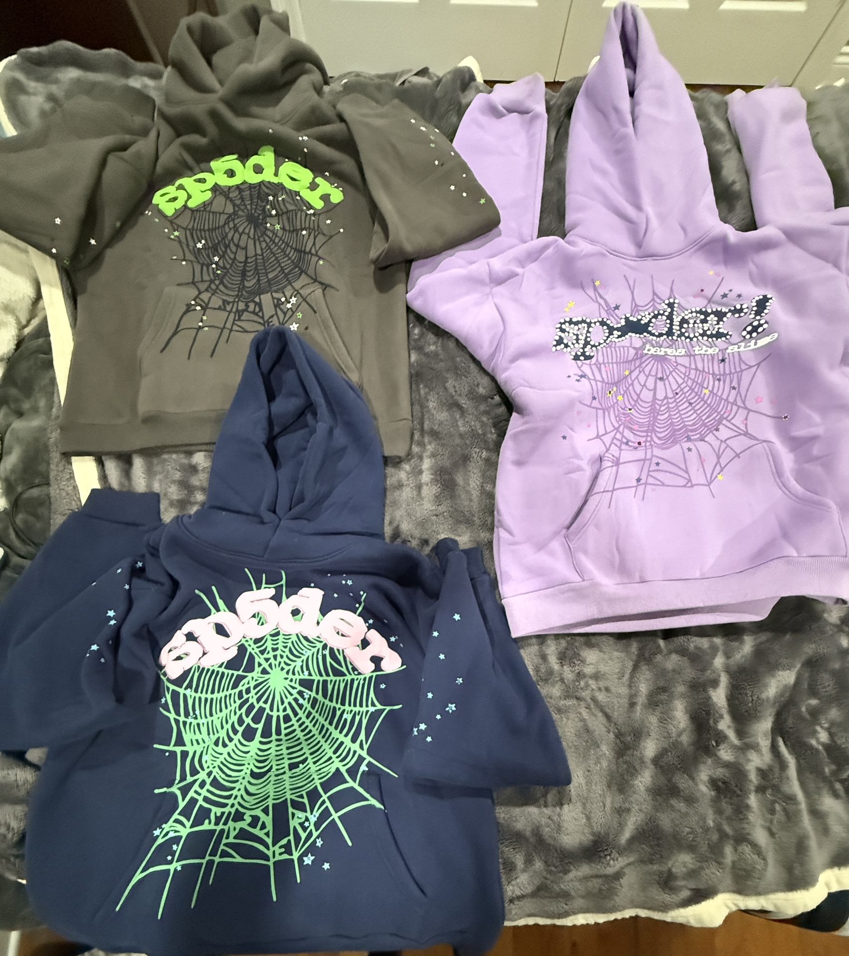 Sp5der Hoodie Size L