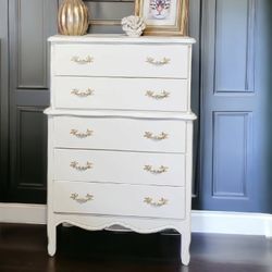 Tall White Dresser Chest Of Drawers 