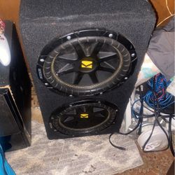 Kicker Box With Speakers Built In