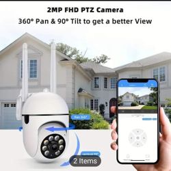 💥BRAND NEW 2024 WIRELESS SECURITY CAMERA 2.4GHZ 💥 BEST PRICES GUARANTEED  SUPER FAST AND EASY 2 MINUTES SET UP  TOW WAY AUDIO WITH SMART DEDUCTION M