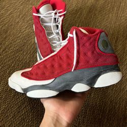Jordan 13 Red White Flints 