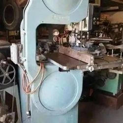 20" Davis And Wells Band Saw With Rip Fence System Single Phase Motor 220v Bandsaw
