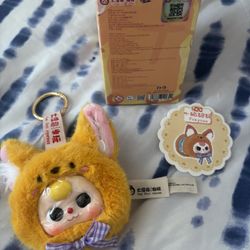 Baby Three Vanity Mirrors, Phone Lanyard, And Keychains 