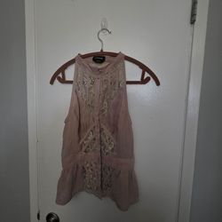 Pink bebe blouse