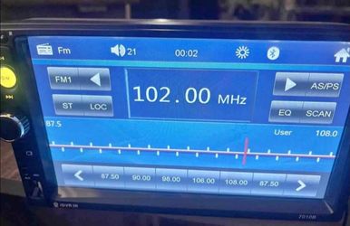 Nissan touch screen stereo double din