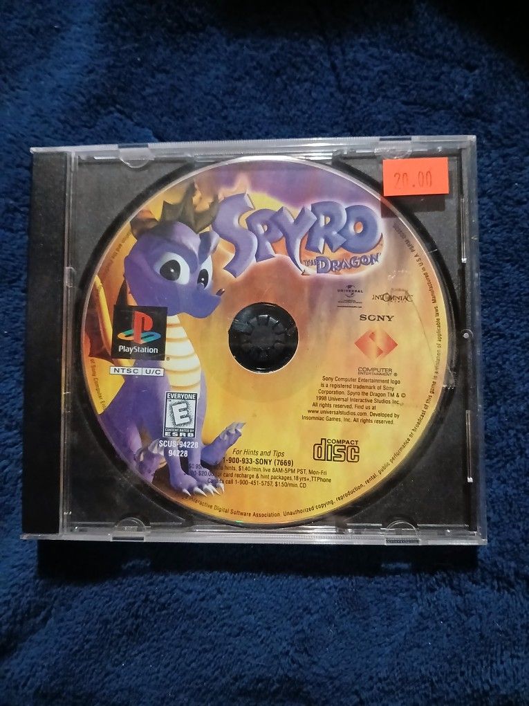 Spyro For Playstation,  Nostalgic!
