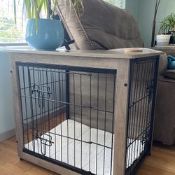 Dog Crate End Table