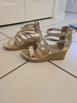 Girls Wedge Sandals